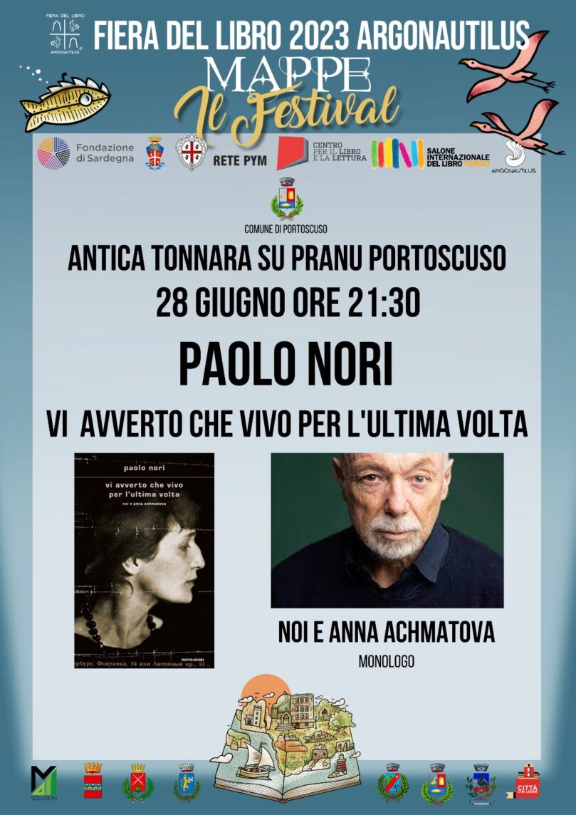 Fiera del Libro 2023 IL FESTIVAL: PAOLO NORI A PORTOSCUSO